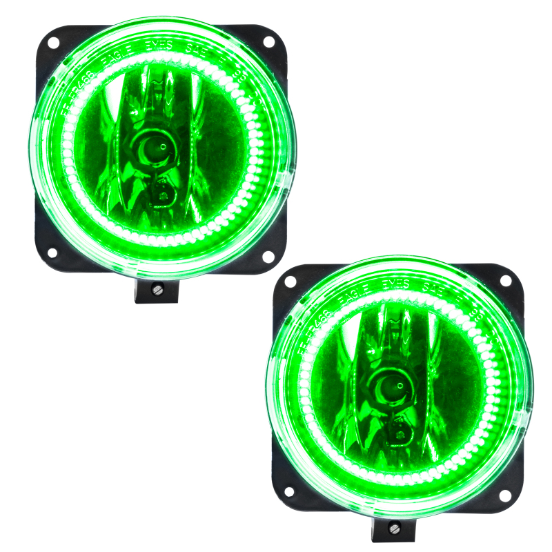 Lincoln LS Fog Light Halo Kit - ORACLE Lighting - LED - Green - `00-`02